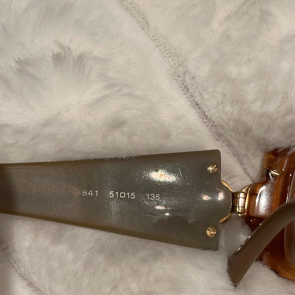 Bvrgari framer auténtico usados 841 51015 135 cuadrados con logo en los brazos - Picture 9 of 9